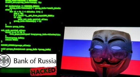 Anonymous оприлюднили 28 ГБ документів Центробанку Росії