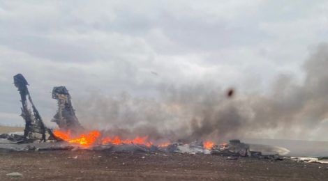 Над Очаковим збили ще один літак окупантів: пілотів захопили в полон