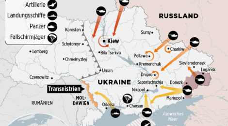 План-максимум Кремля – дві третини України, включно з Києвом – Bild