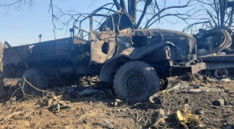 ЗСУ знищили на Луганщині склад з боєкомплектом та паливом. Відео