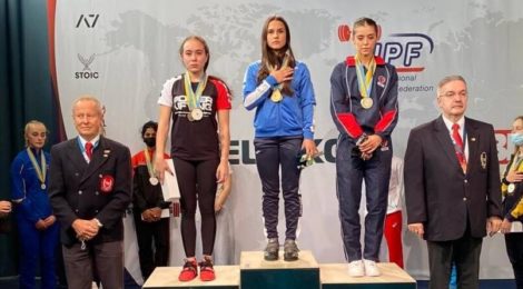 15-річна спортсменка з Яворова – чемпіонка світу з класичного пауерліфтингу